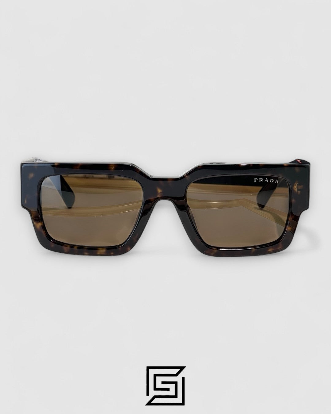 Prada SPR B17 Tiger Brown Sunglasses – Brown Lenses