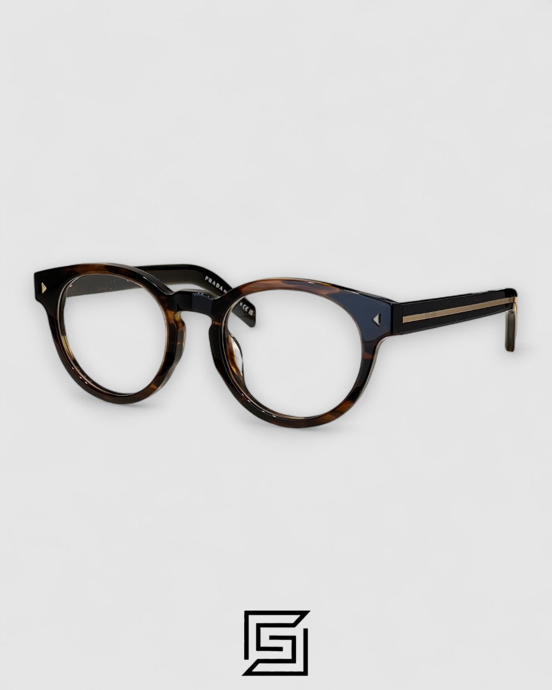 Prada VPR A14VF Tiger Brown Frame