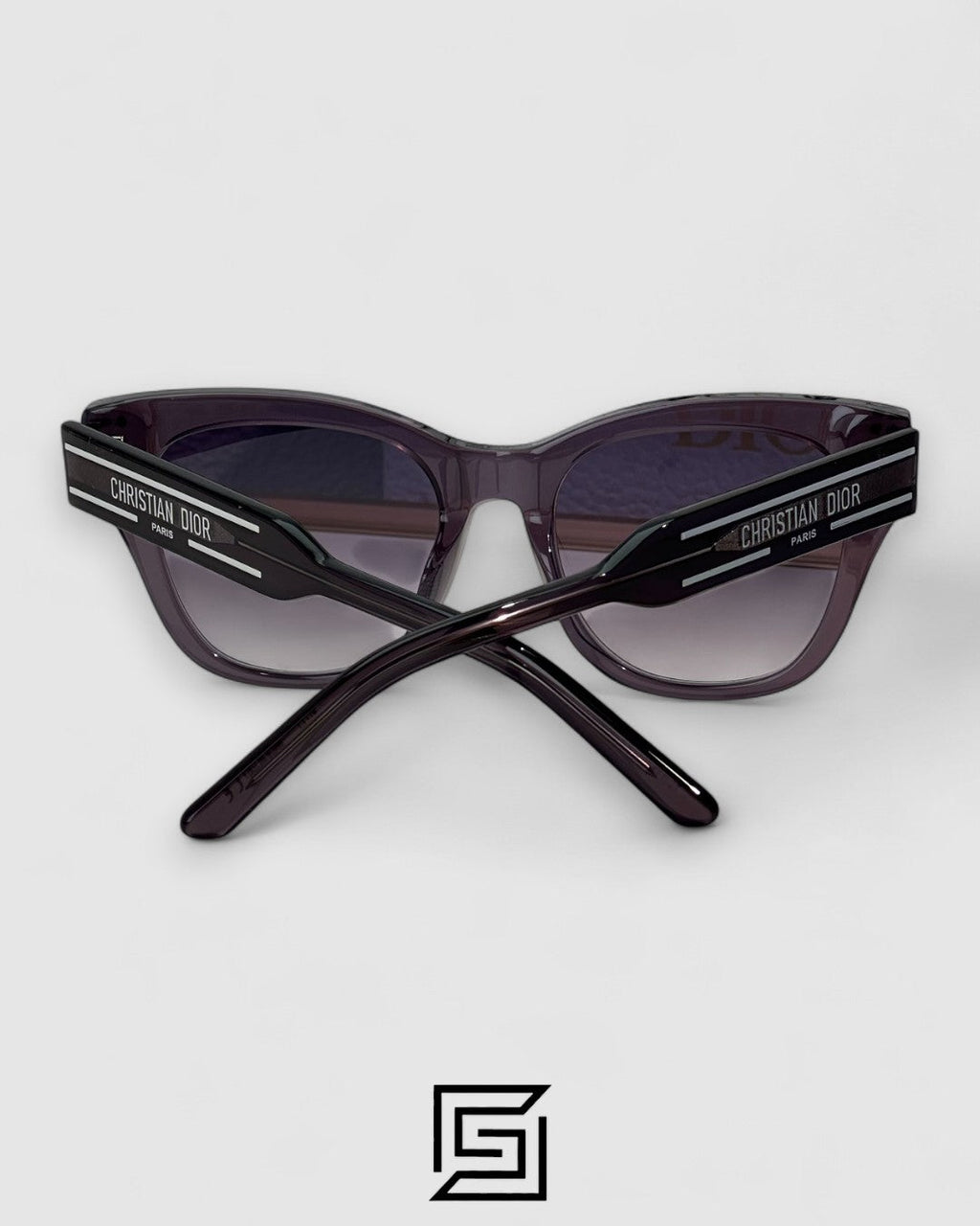 Dior Signature B4U Grey Leanses Transperent Grey Frame