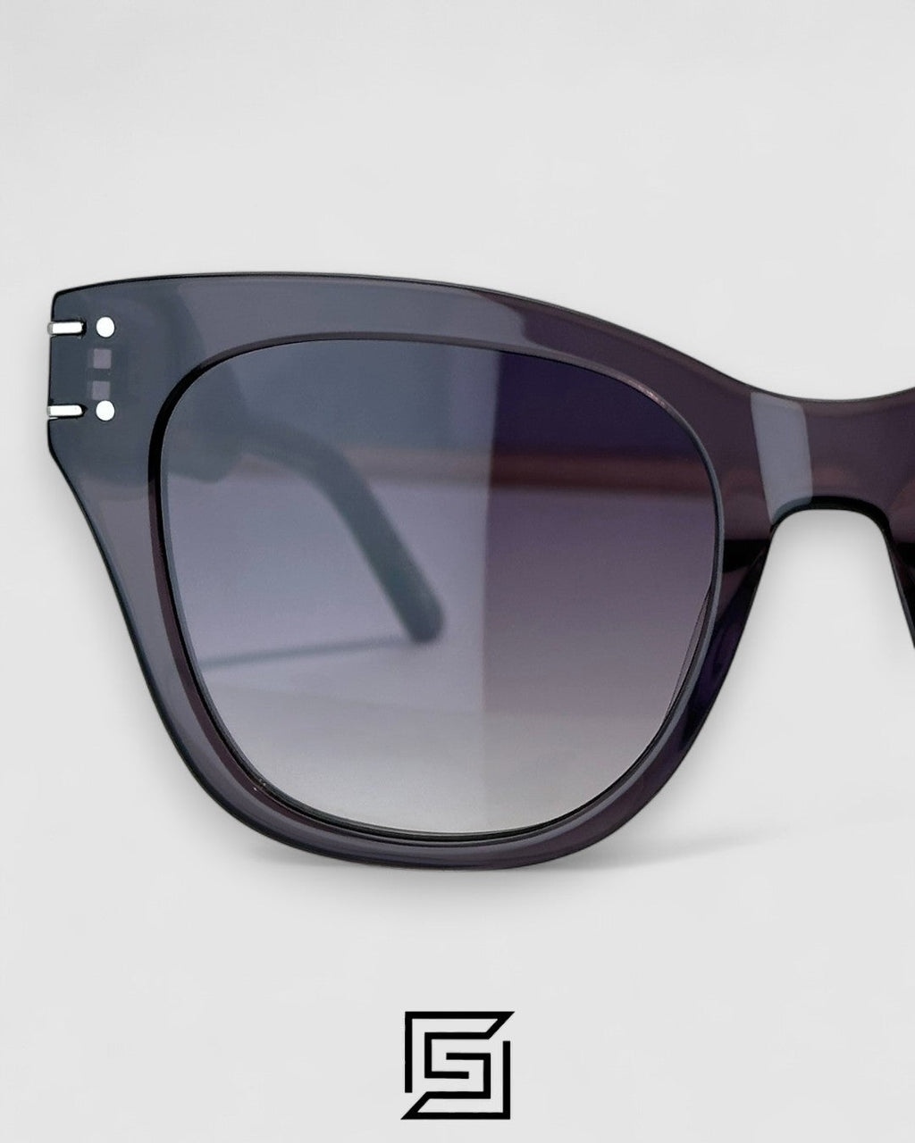 Dior Signature B4U Grey Leanses Transperent Grey Frame