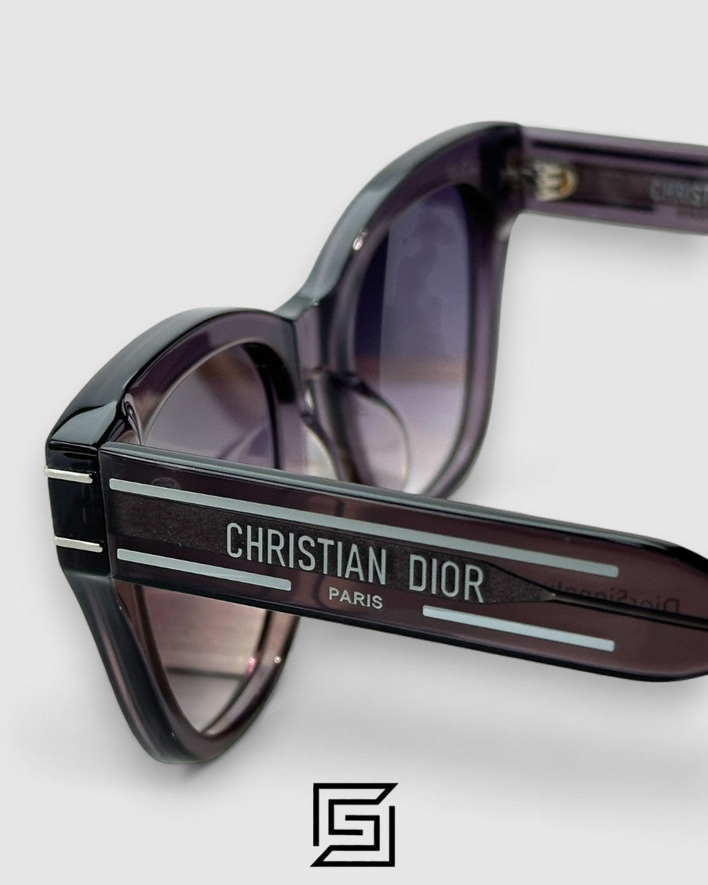 Dior Signature B4U Grey Leanses Transperent Grey Frame