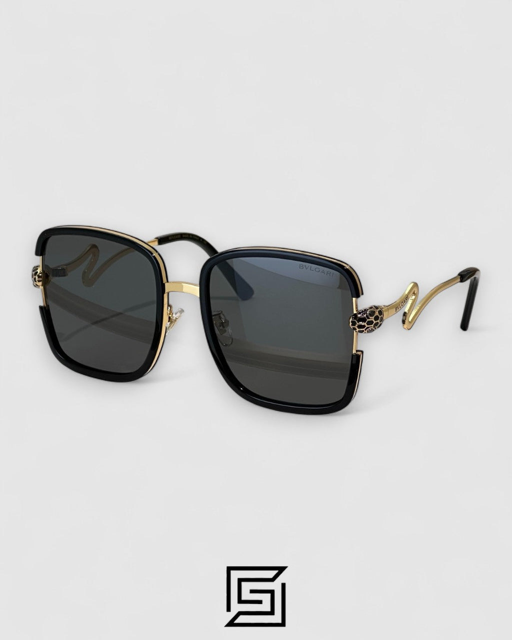 Bvlgari BV8880 Black Lenses Black Frame
