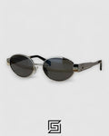 CELINE CL40235 Black Lenses Silver Frame