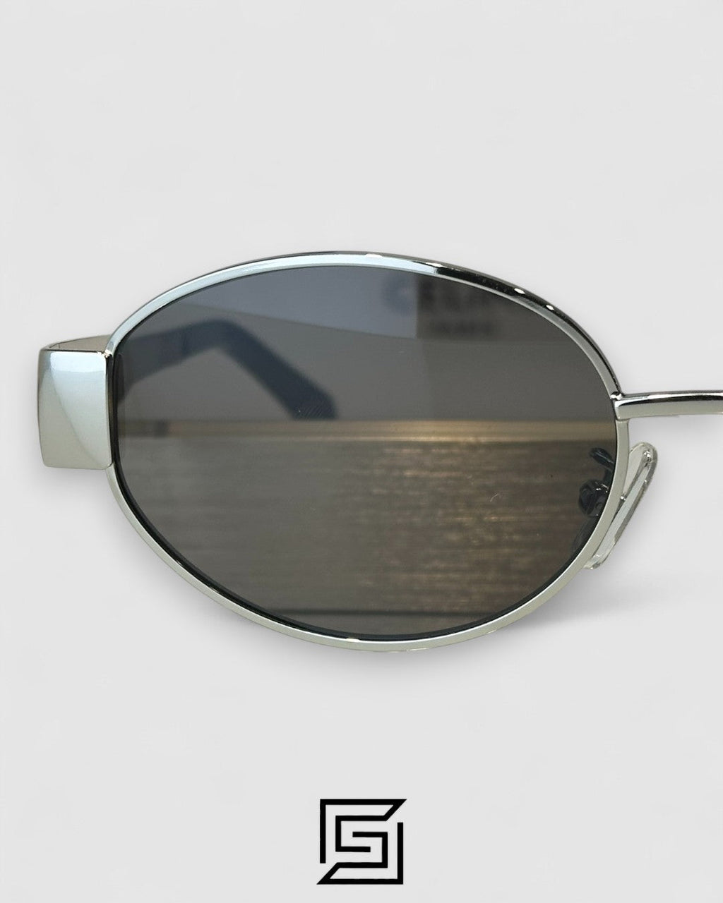 CELINE CL40235 Black Lenses Silver Frame