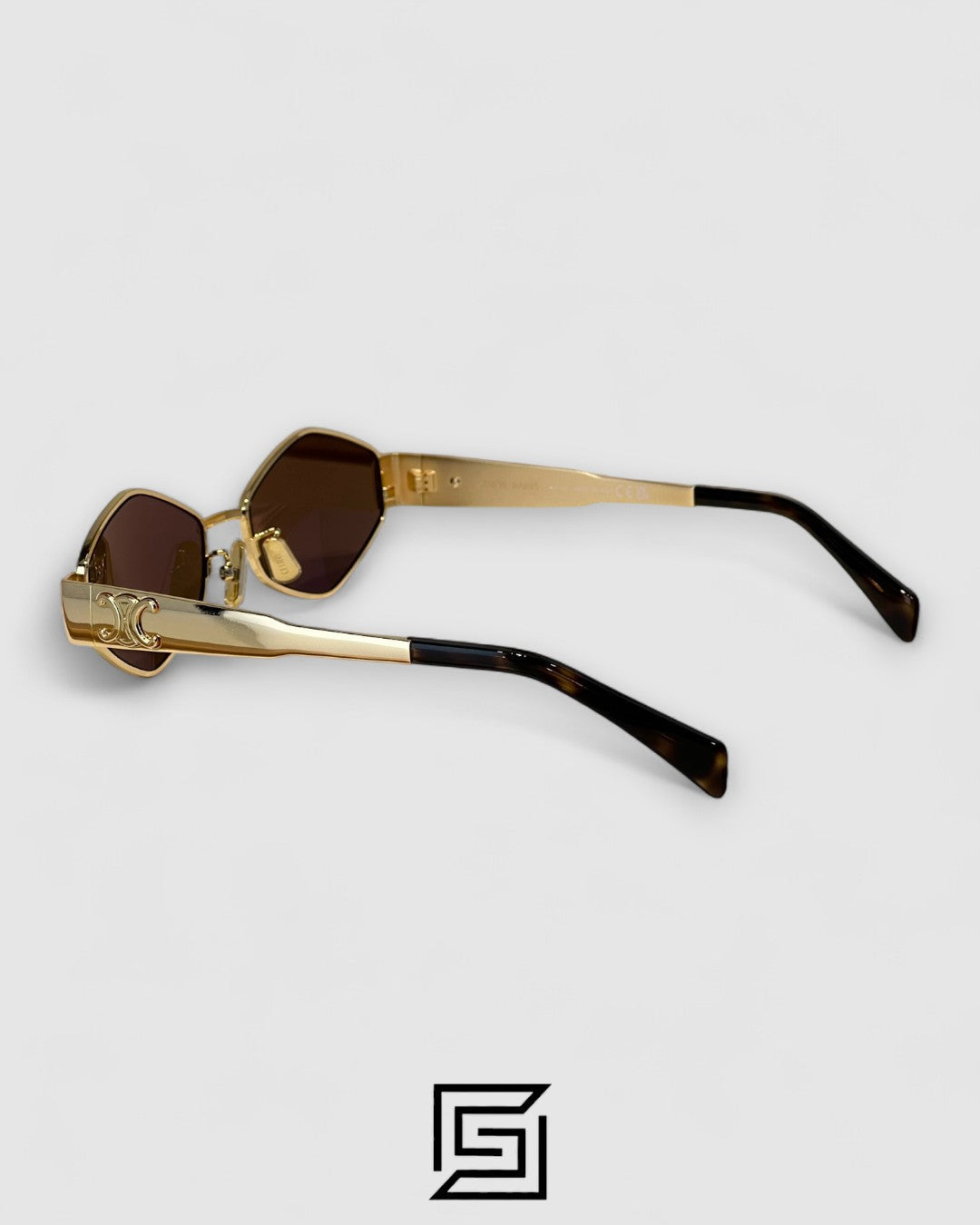 CELINE CL40254U Brown Lenses Rose Gold Frame