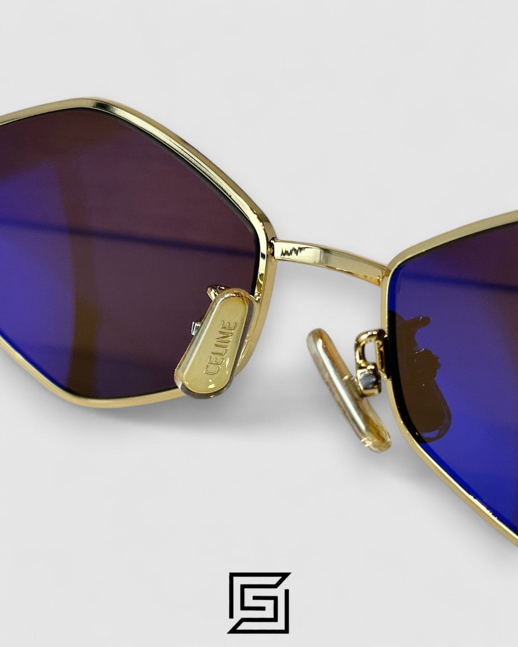 CELINE CL40254U Brown Lenses Rose Gold Frame