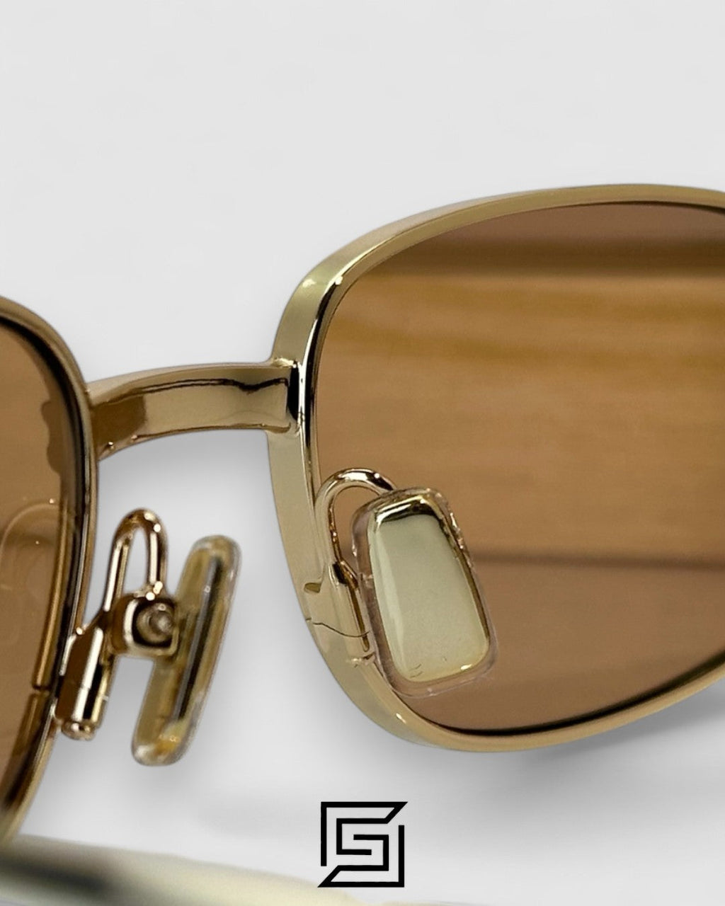 Bottega Veneta BV1381S Brown Lenses Gold Frame
