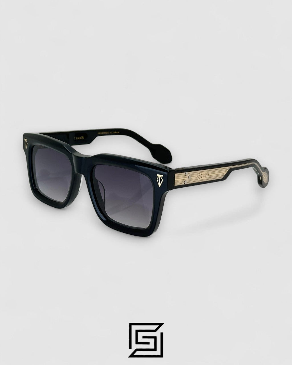 T HENRI H1 Grey Lenses Black Frame