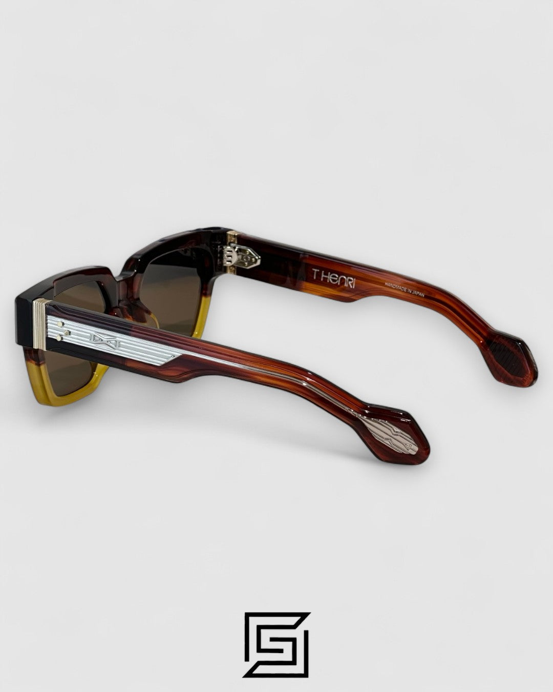 T HENRI UTOPIA Brown Lenses Half Brown Frame
