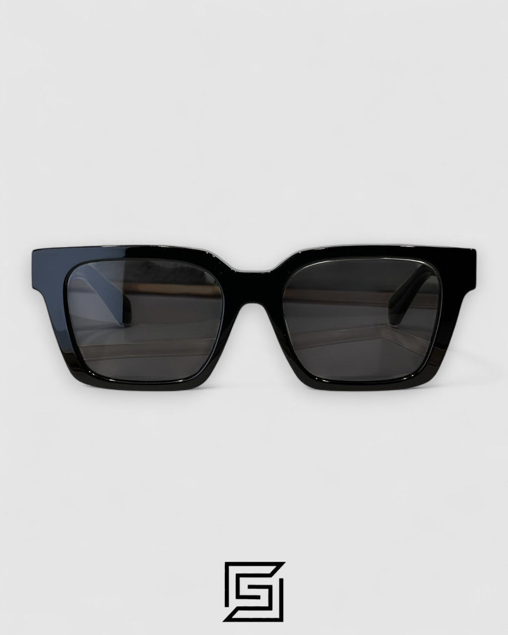 Off-White OER111 عدسات سوداء إطار أسود