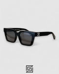 Off-White OER111 عدسات سوداء إطار أسود
