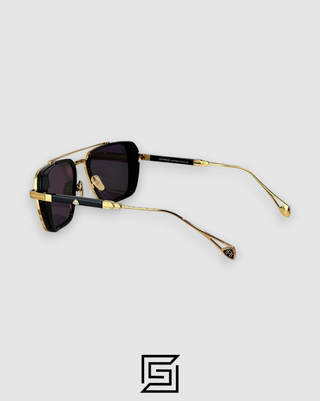 MAYBACH The PADKYLOBI Black Lenses Gold Frame