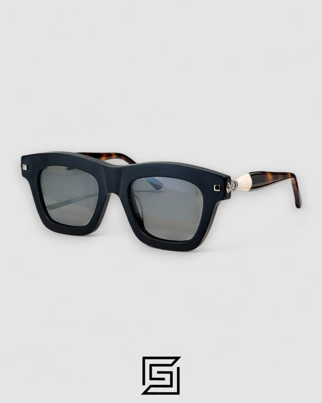 KUBRUAM Maske j2 Grey Leanses Black Matte Frame