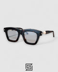Maske j2 Light Grey Leanses Tiger Brown Frame