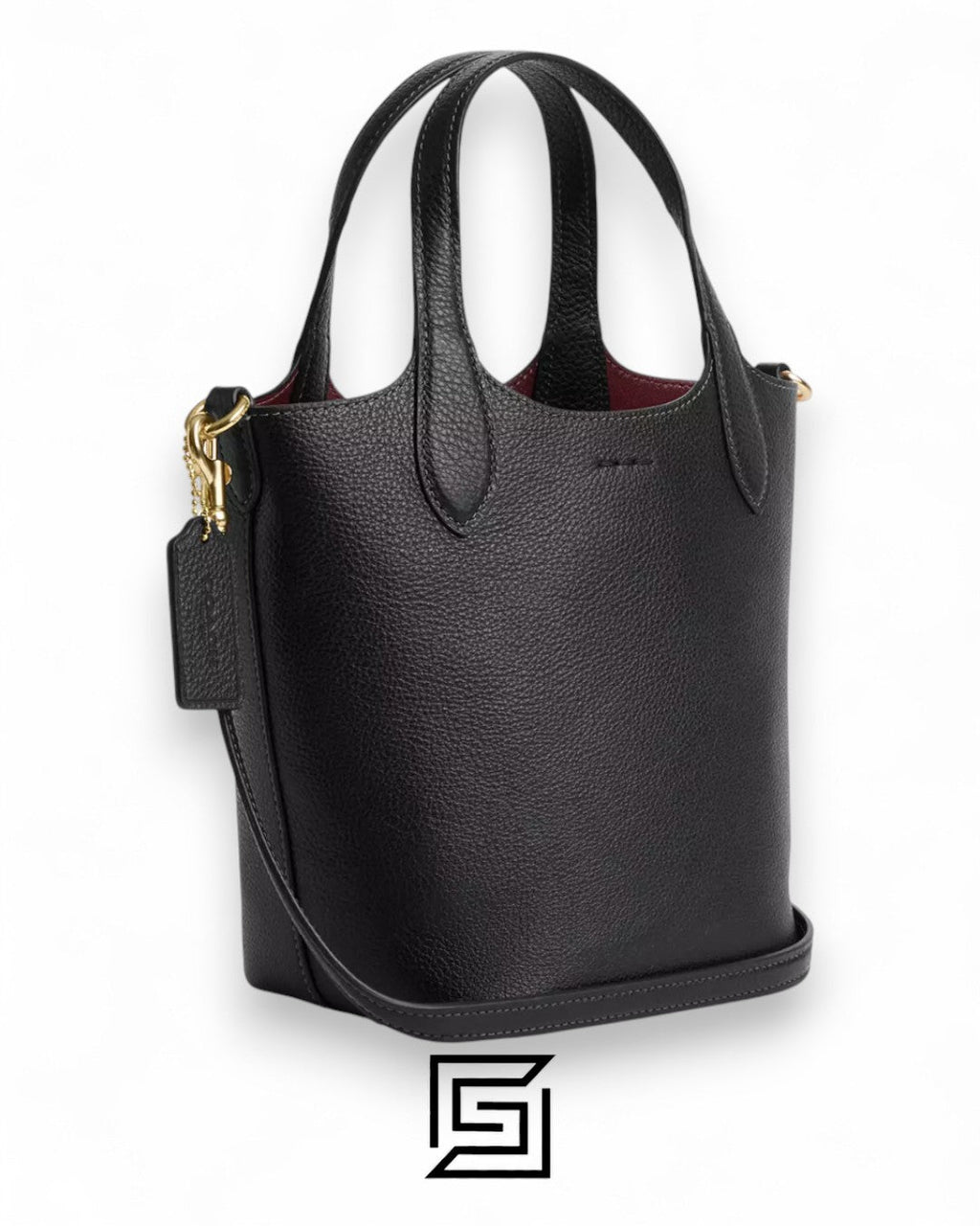 Coach Hanna Bucket Bag CR168 Black
