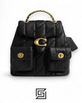 Coach Tabby Backpack With Quilting CU076 Black