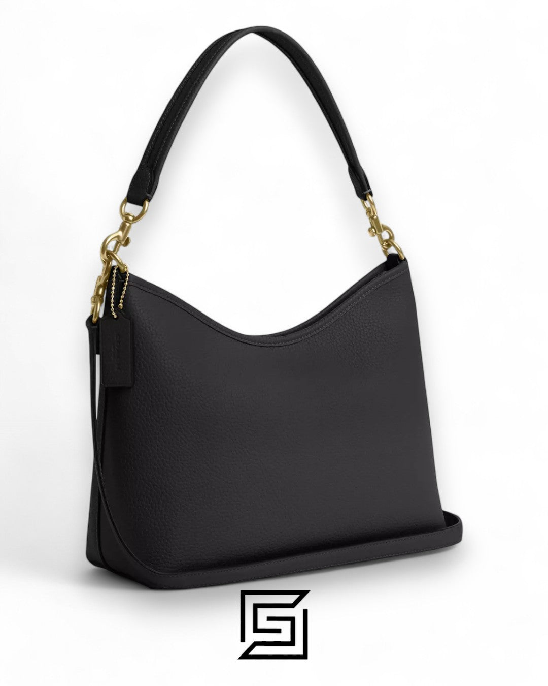 Coach Laurel Shoulder Bag In Signature Canvas CR149 Black