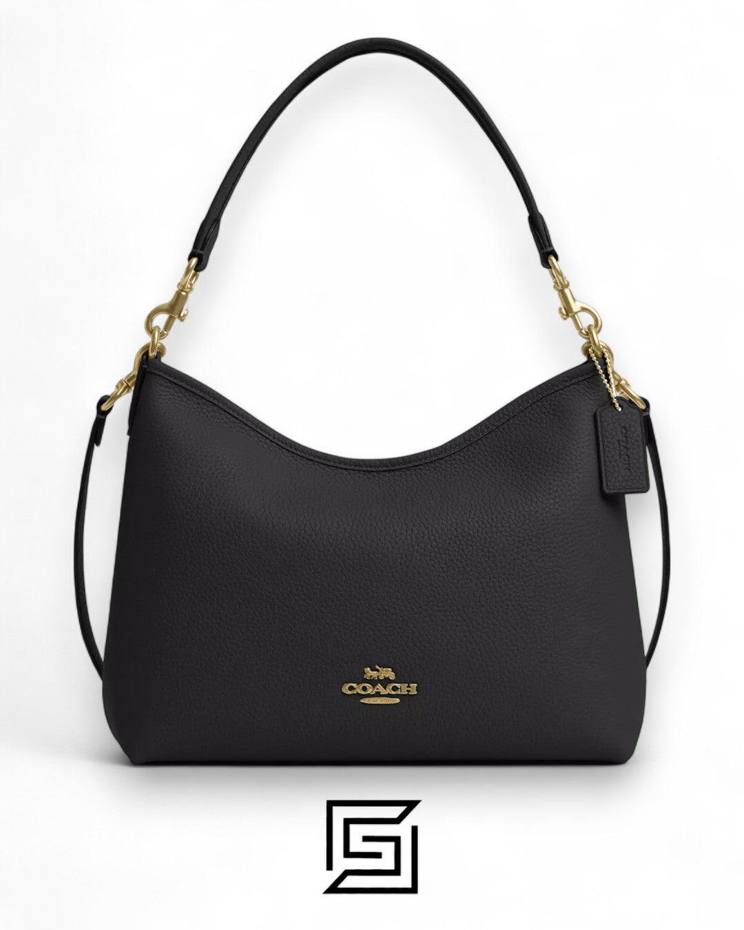 Coach Laurel Shoulder Bag In Signature Canvas CR149 Black