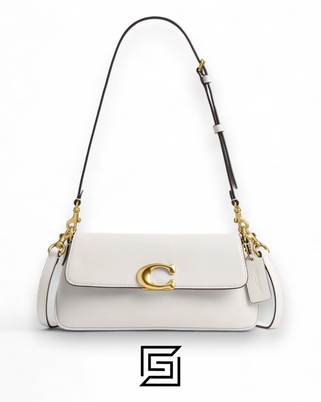Coach Jet Shoulder Bag White – Style No. CAM16