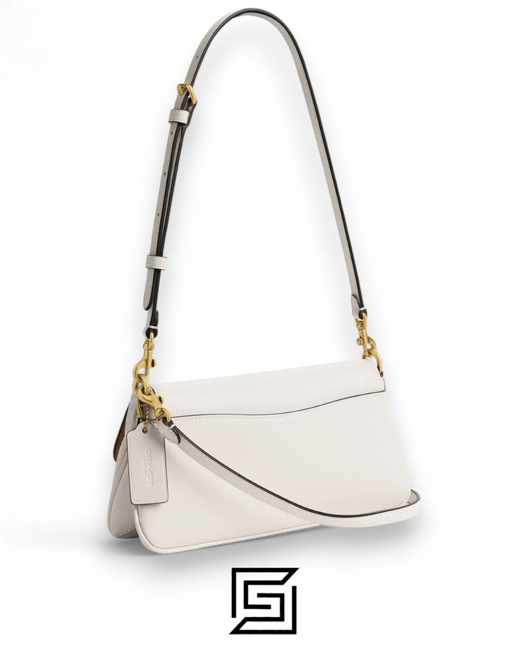 Coach Jet Shoulder Bag White – Style No. CAM16