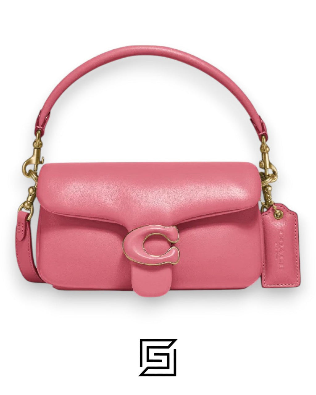 Coach PILLOW TABBY SHOULDER BAG 26 Pink - Style C0772