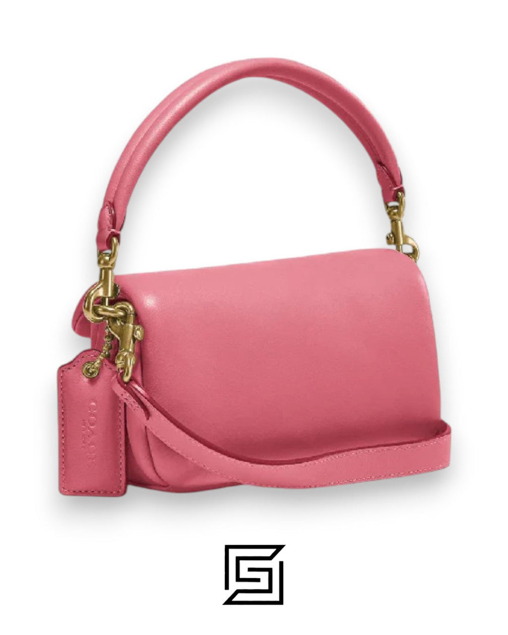 Coach PILLOW TABBY SHOULDER BAG 26 Pink - Style C0772