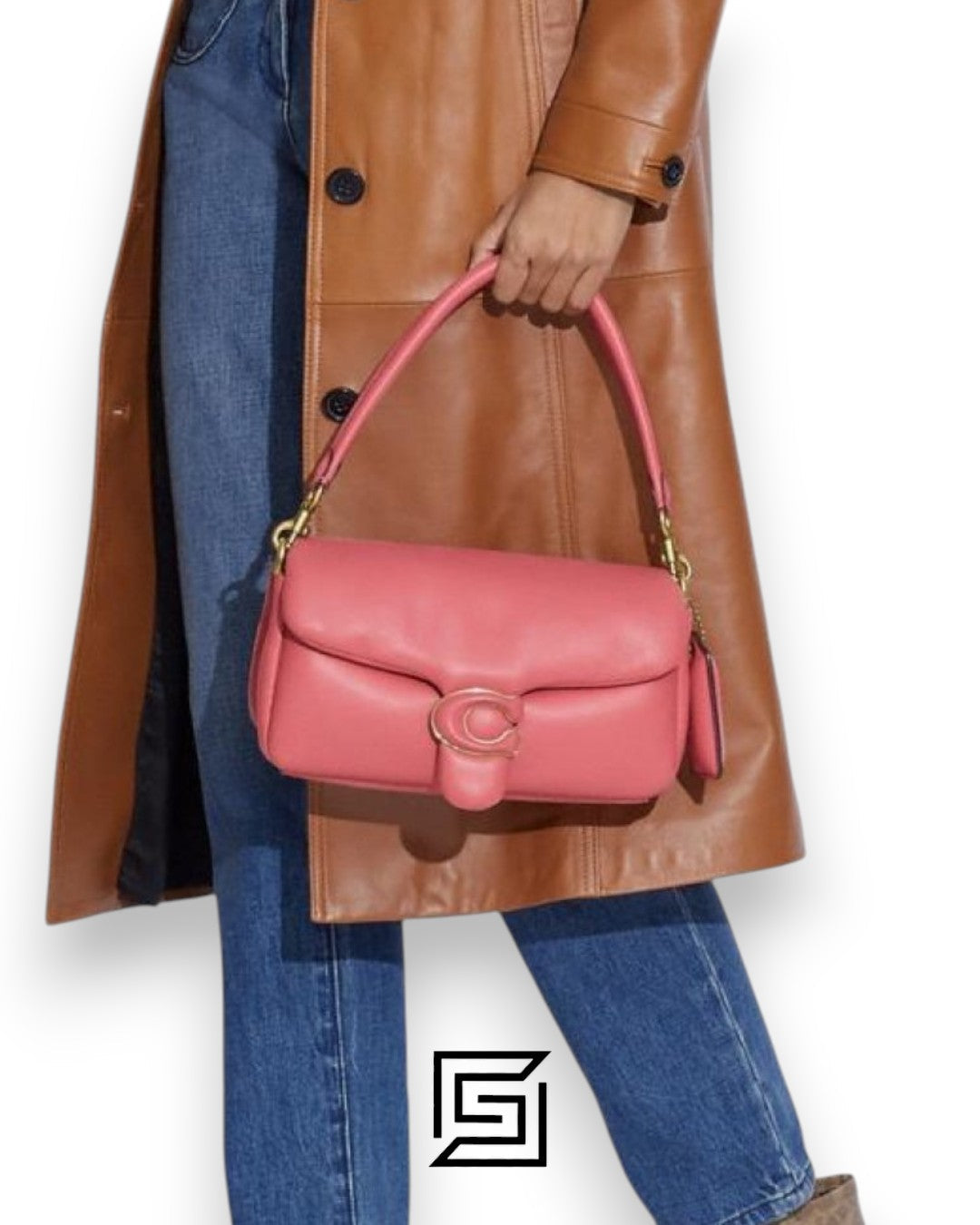 Coach PILLOW TABBY SHOULDER BAG 26 Pink - Style C0772