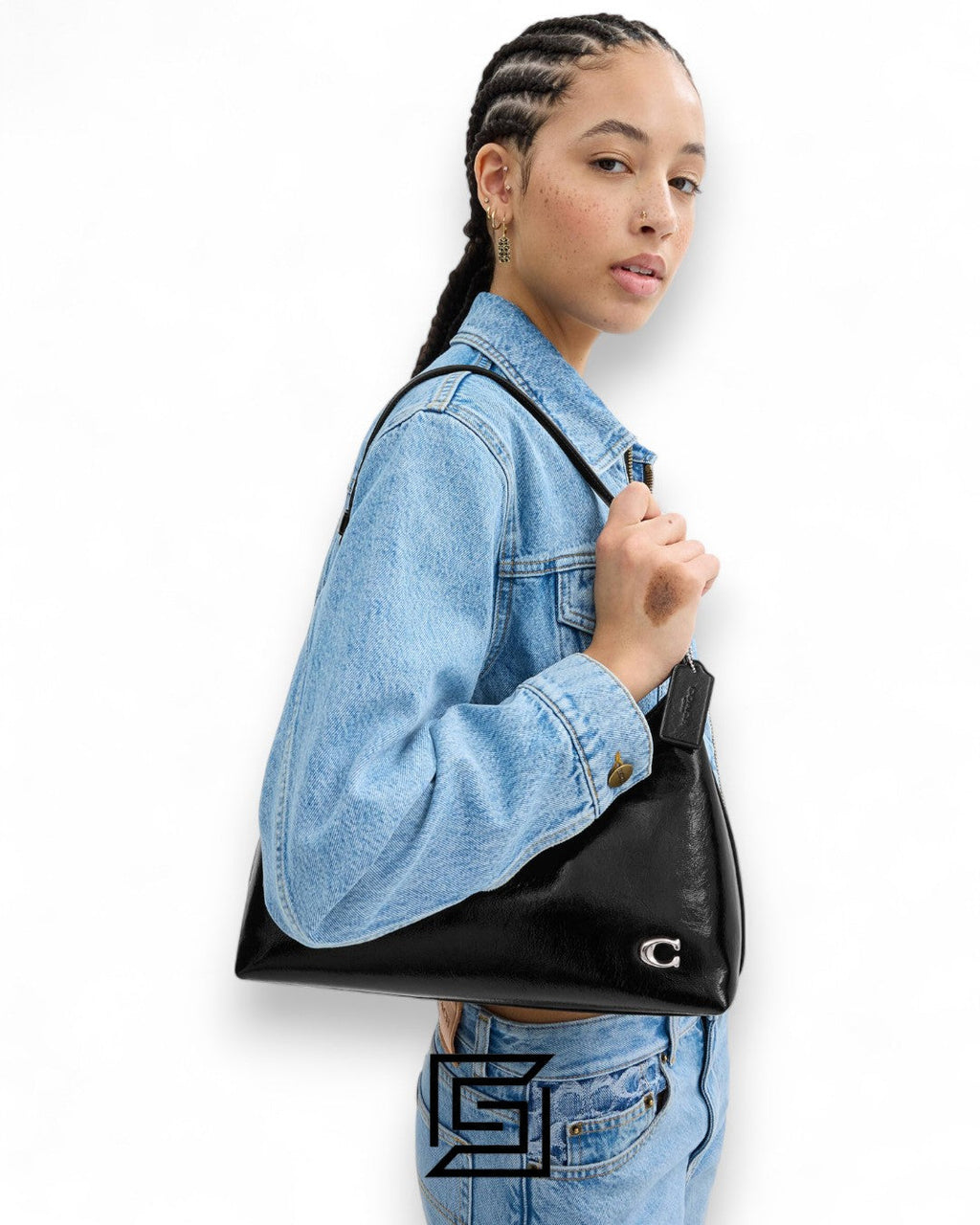 Coach Juliet Shoulder Bag 30 Black – Style No. CR652