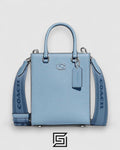 Coach Tote 16 With Signature Canvas Blue – Style No. CJ795