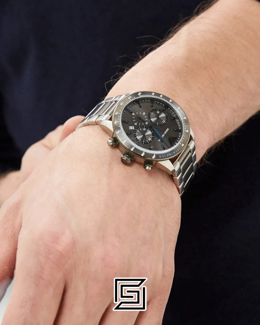 Emporio Armani AR11391 Men's Grey Dial Watch