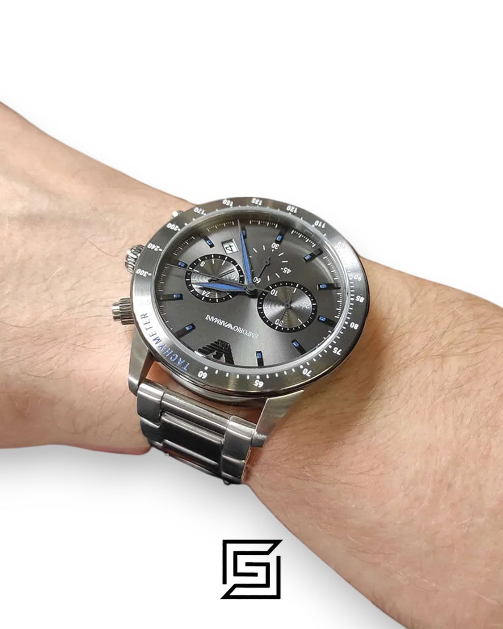 Emporio Armani AR11391 Men's Grey Dial Watch