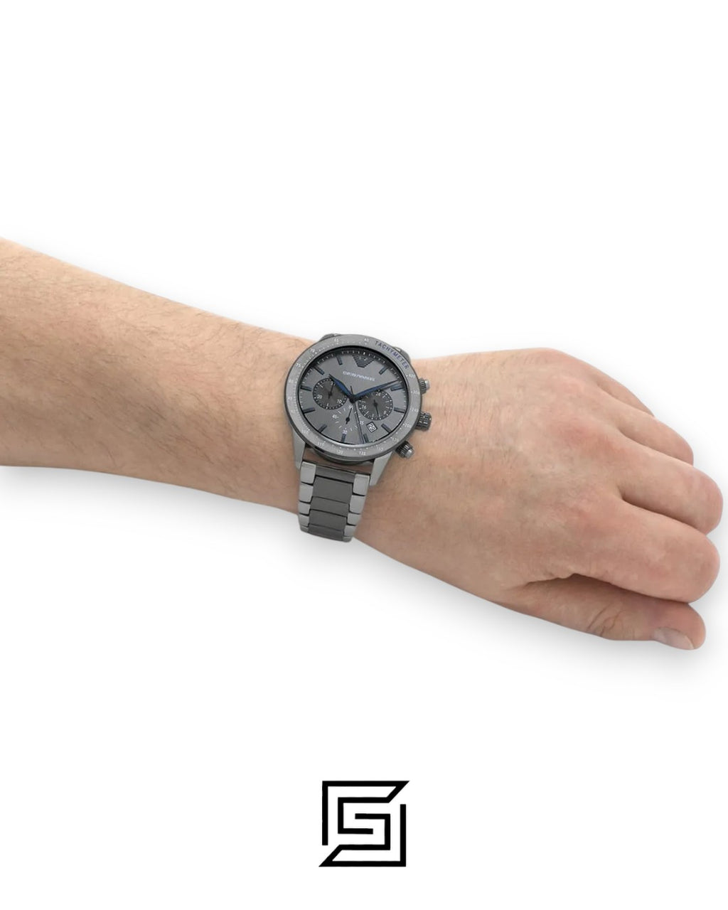 Emporio Armani AR11391 Men's Grey Dial Watch