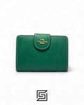 Coach Medium Corner Zip Wallet Green Style No. C6390