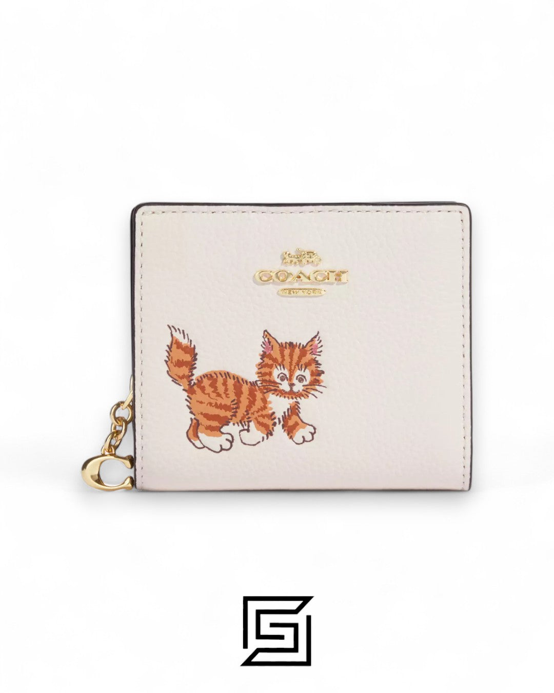 محفظة Coach Snap مع قطة راقصة – الطراز رقم CC472