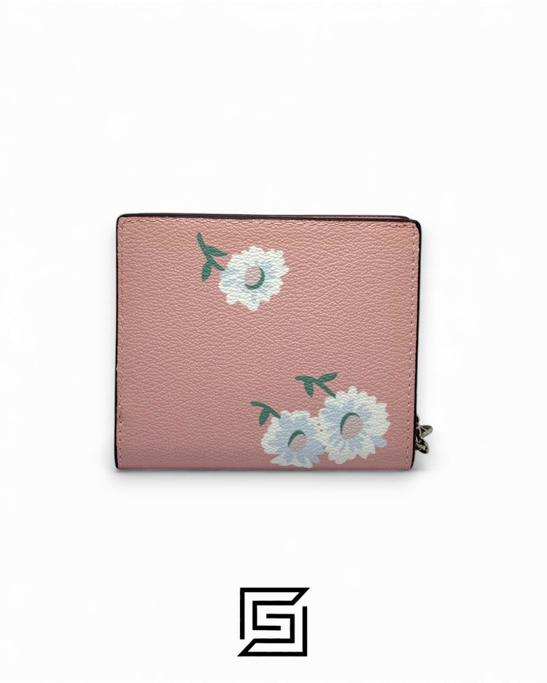 Coach Snap Wallet With Daisy Print – Style No. C2889