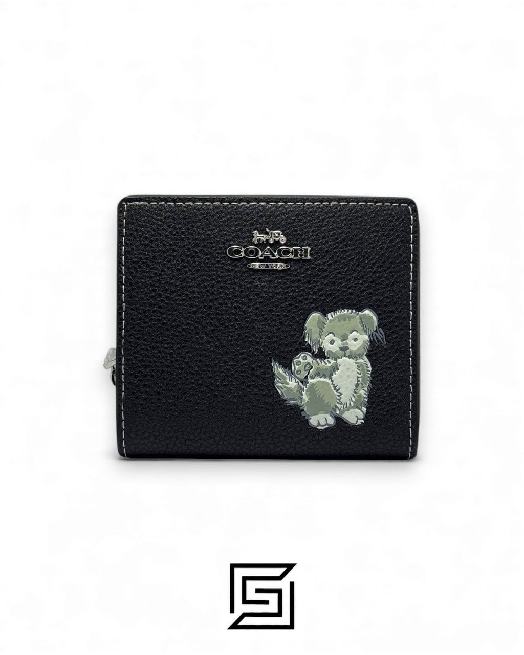 Coach Snap Wallet With Happy Dog No. CC920