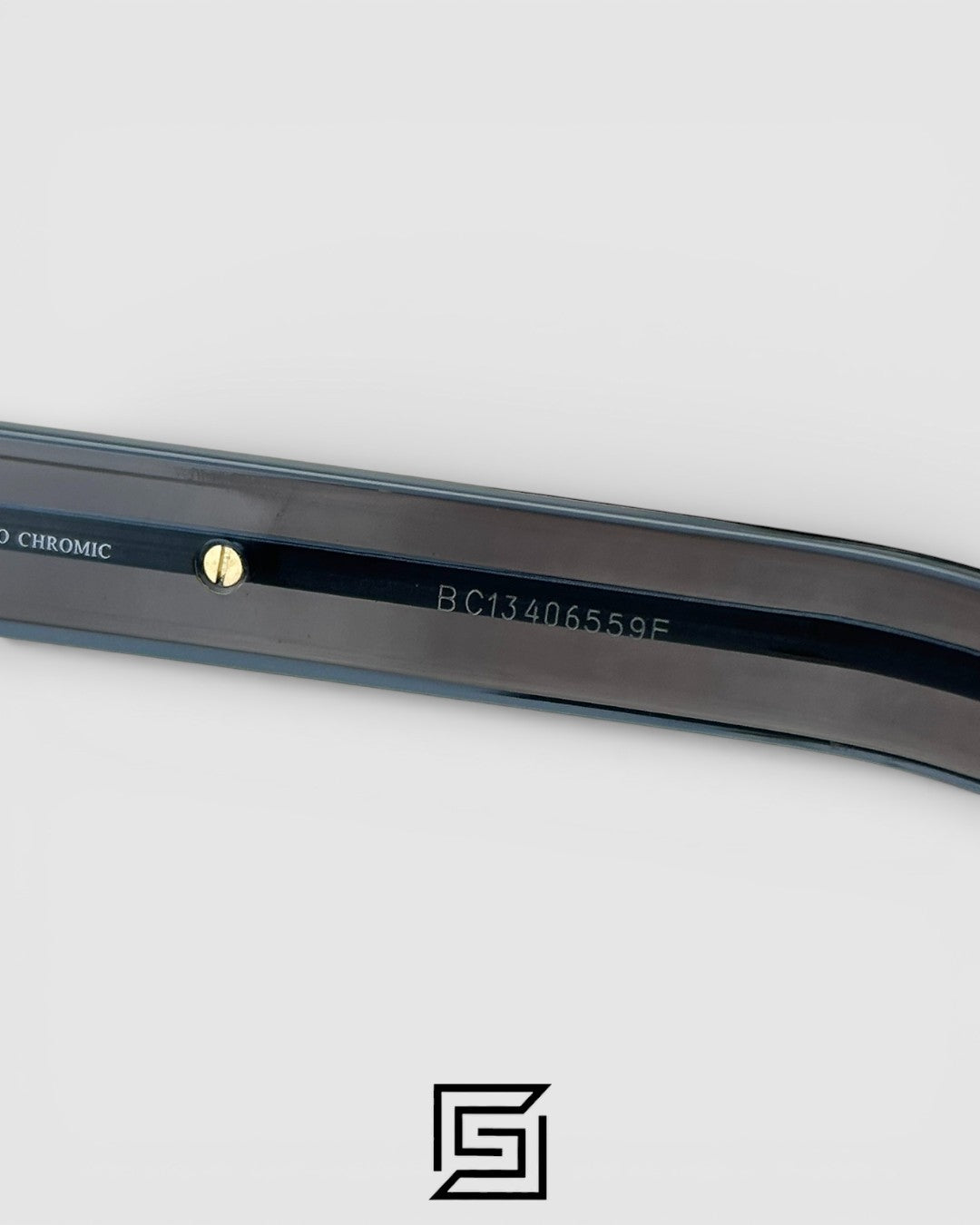 Prada SPR A16 Transparent Blue Frame with Red Lenses