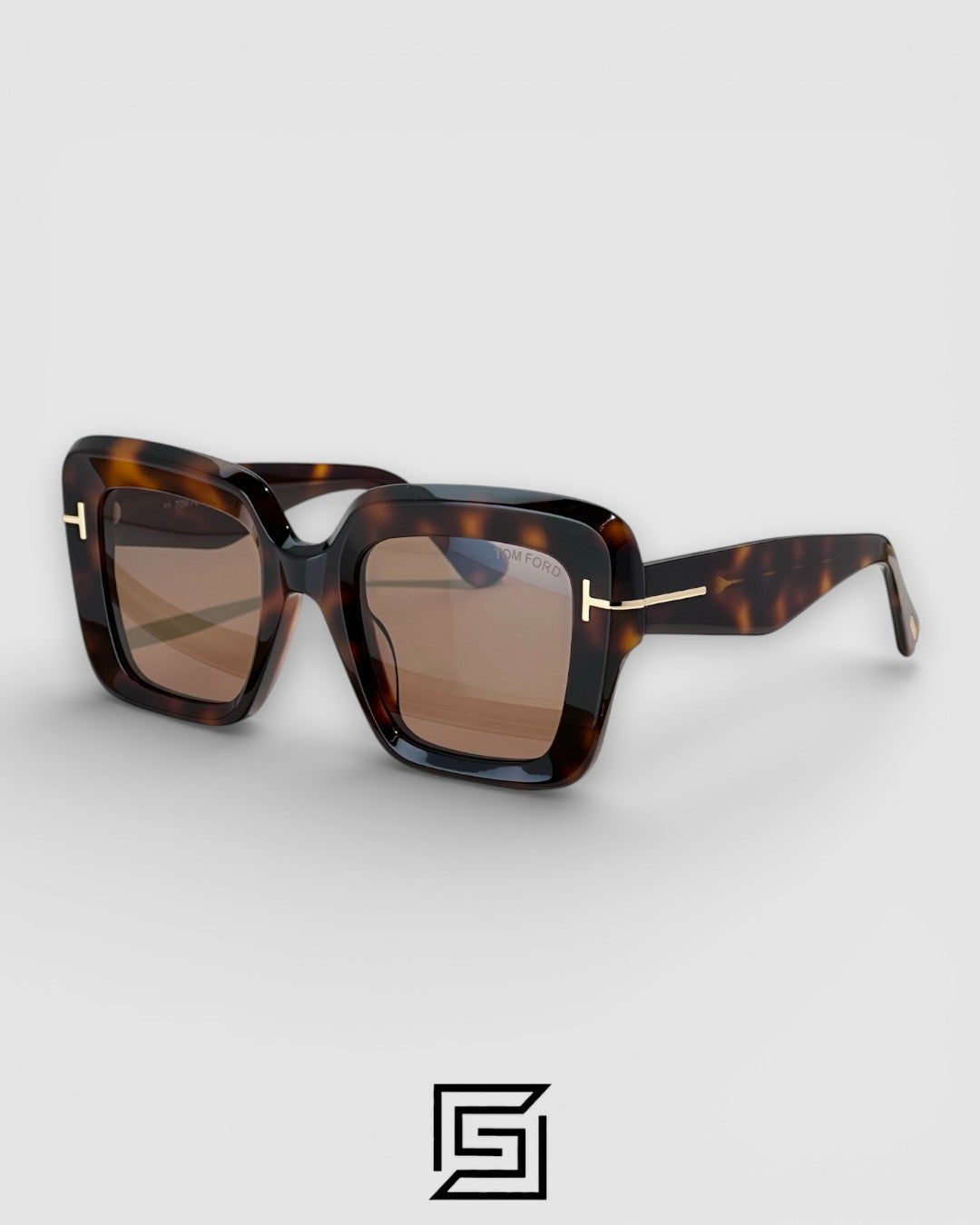 Tom Ford TF1157 Tiger Brown Frame with Brown Lenses