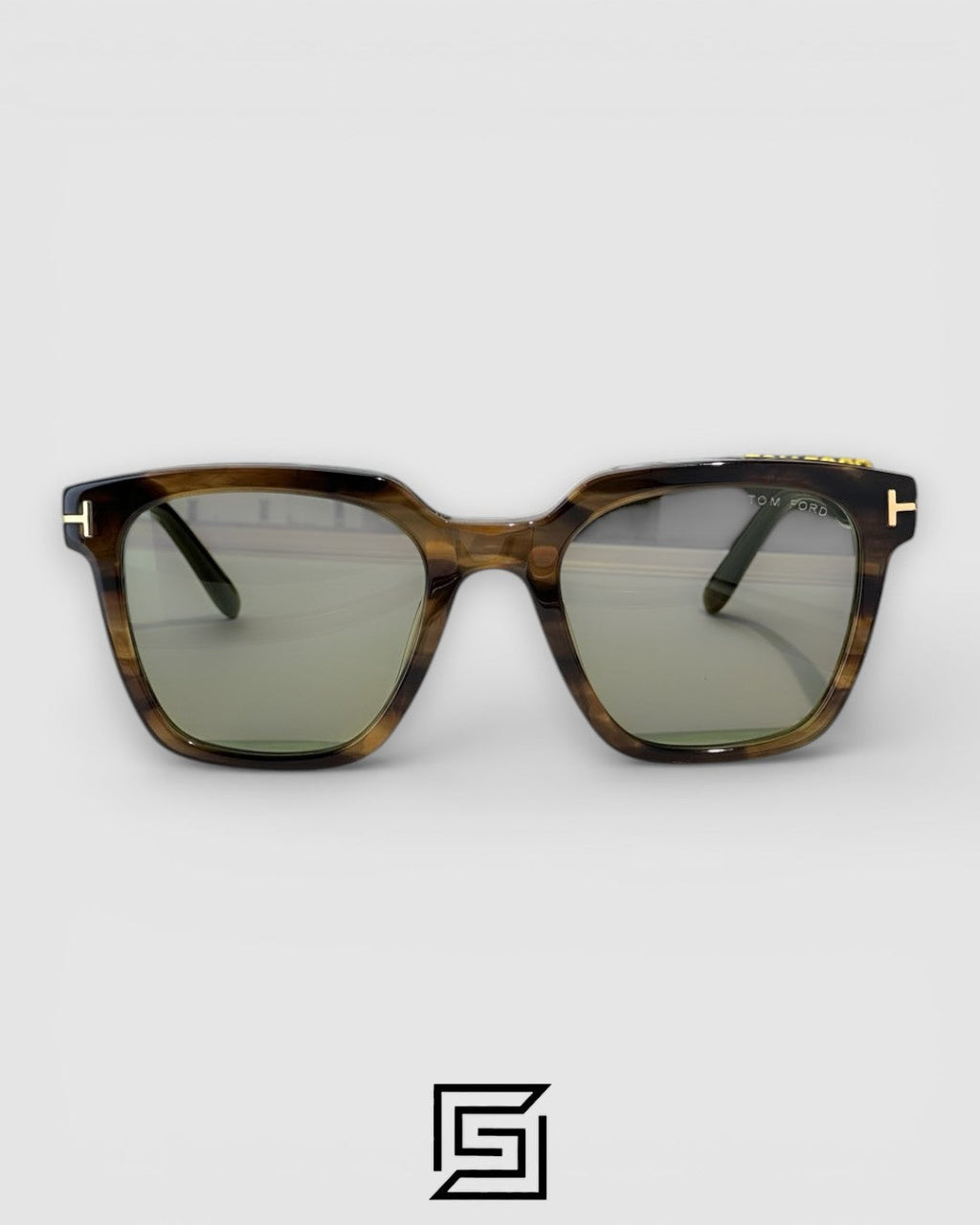 Tom Ford TF1162 Green Lenses and Tortoise Brown Frame Luxury Sunglasses