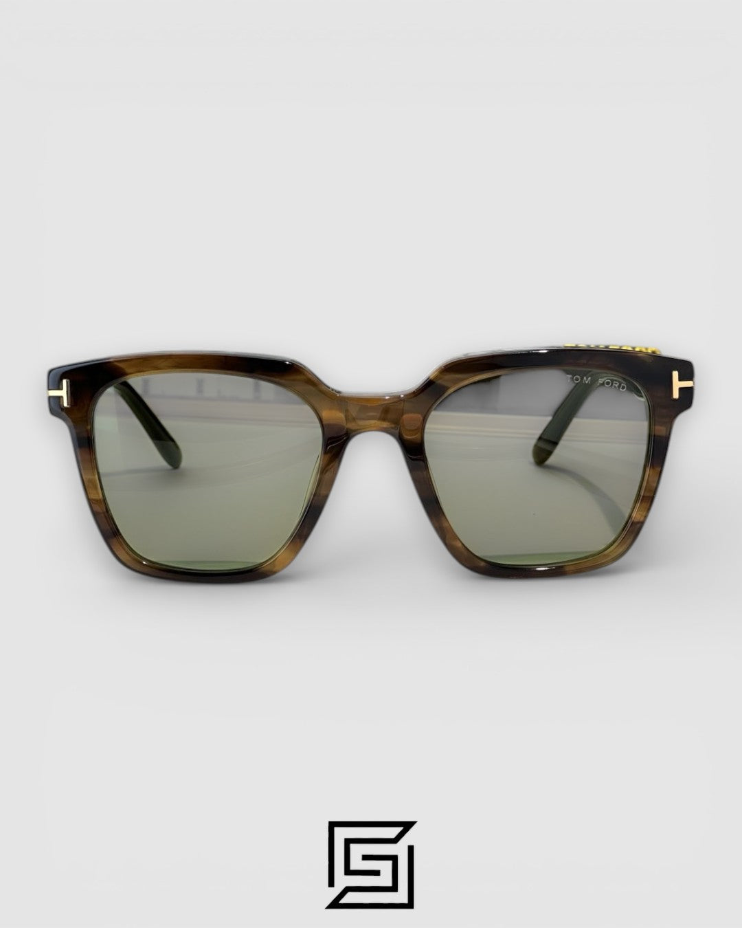 Tom Ford TF1162 Green Lenses and Tortoise Brown Frame Luxury Sunglasses