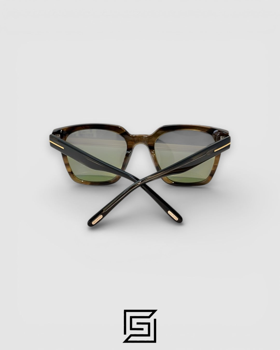 Tom Ford TF1162 Green Lenses and Tortoise Brown Frame Luxury Sunglasses