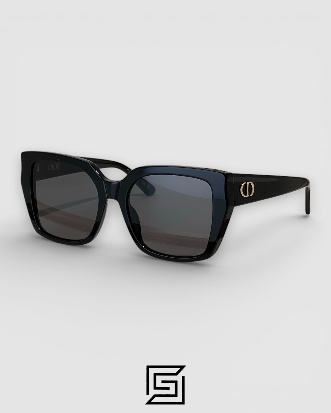 Dior Glow S1F Black Lenses and Black Frame Luxury Sunglasses