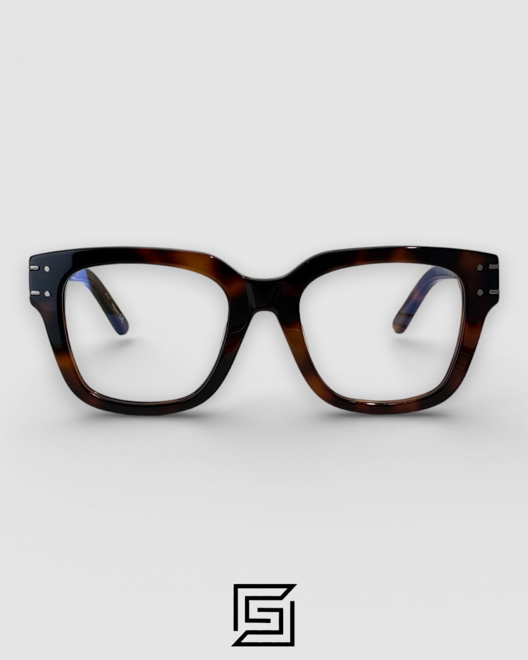 Dior Signature S51 Tiger Brown Frame Optical Glasses
