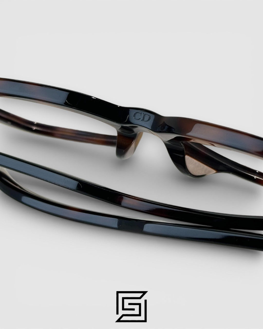 Dior Signature S51 Tiger Brown Frame Optical Glasses