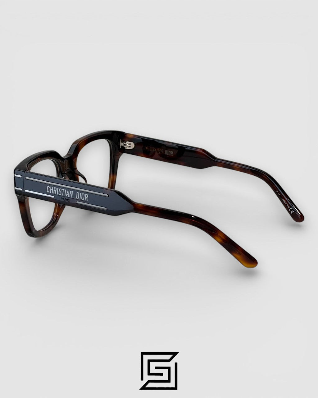 Dior Signature S51 Tiger Brown Frame Optical Glasses