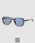 AKONI AKS-513B Blue Lenses With Gunmetal FrameSunglasses