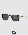 AKONI AKS-513F Black Lenses With Transparent Gun Frame Sunglasses