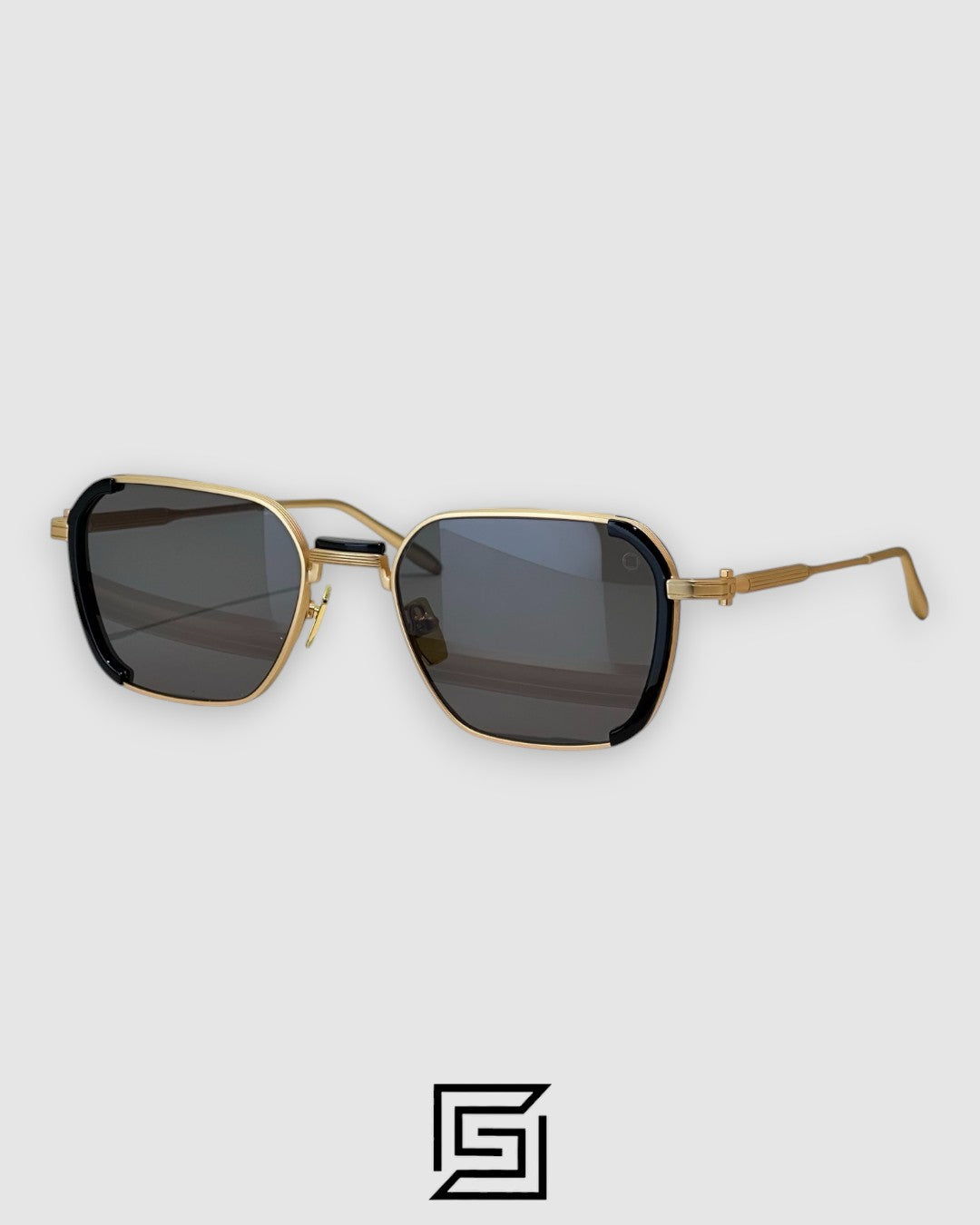 AKONI AKS-513F Black Lenses With Transparent Gun Frame Sunglasses