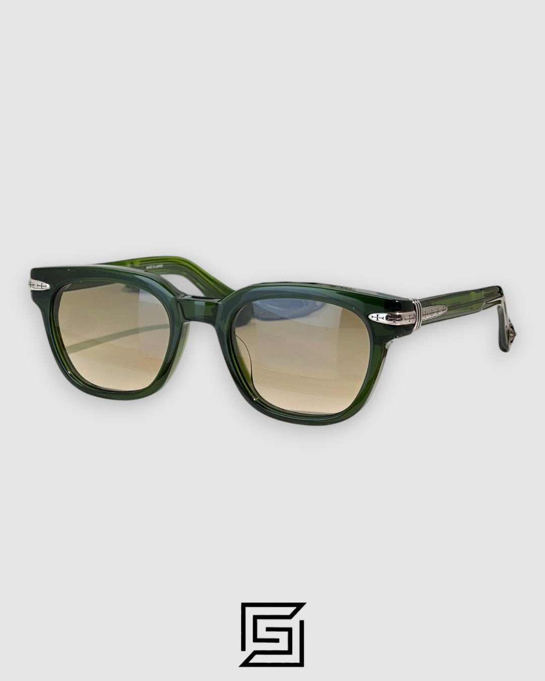 Chrome Hearts DRIPPIN Honey Lenses With Transparent Green  Sunglasses