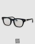 Chrome Hearts BAGGINS Black Matte Frame Silver MetalOptics